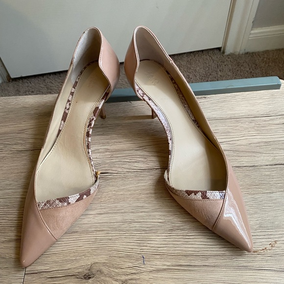 Zara Shoes Zara Pink Kitten Heels Poshmark